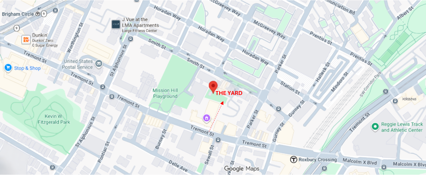 Map of the Yard